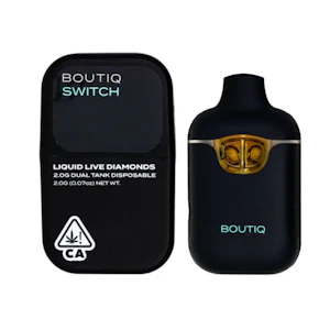 Boutiq - STARBURST DIESEL / PASSION FRUIT LIQUID DIAMONDS DUAL DISPOSABLE 1G - BOUTIQ