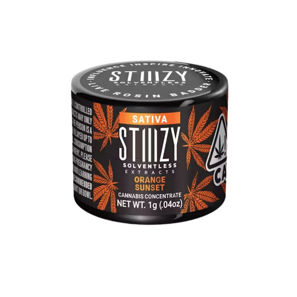 STIIIZY - ORANGE SUNSET LIVE ROSIN BADDER 1G - STIIIZY Main Image