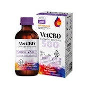 20:1 REGULAR STRENGTH TINCTURE 500MG - VET CBD