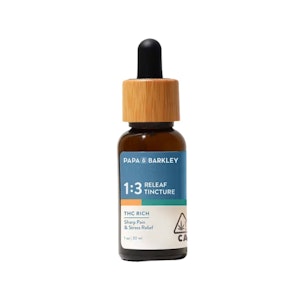 PAPA & BARKLEY - THC RICH 1:3 TINCTURE 30ML - PAPA & BARKLEY