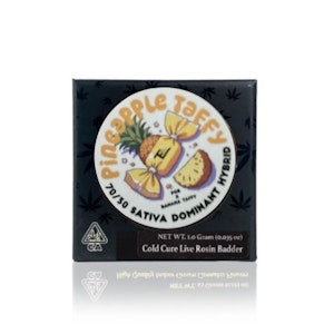 TEAM ELITE GENETICS - PINEAPPLE TAFFY COLD CURE LIVE ROSIN 1G - TEAM ELITE GENETICS