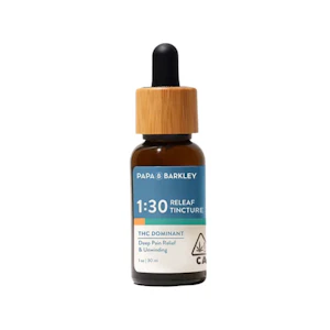 Papa & Barkley - THC RICH 1:30 TINCTURE 30ML - PAPA & BARKLEY