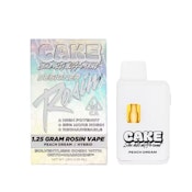 PEACH DREAM ROSIN DISPOSABLE 1.25G - CAKE