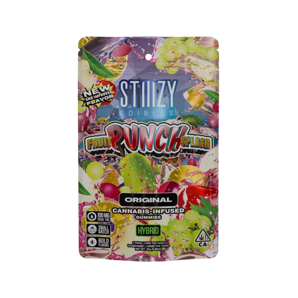 STIIIZY - FRUIT PUNCH SPLASH - ORIGINAL GUMMIES 100MG - STIIIZY Main Image