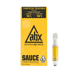 ABSOLUTE EXTRACTS - TROPICAL PEACHES SAUCE CART 1G - ABSOLUTE EXTRACTS