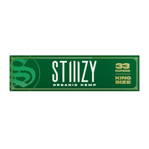 STIIIZY - 1 1/4 SIZE - ORGANIC HEMP ROLLING PAPERS - STIIIZY
