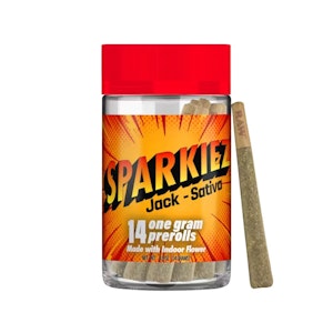SPARKIEZ - SATIVA (14PK) PREROLLS - SPARKIEZ