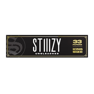 STIIIZY - 1 1/4 SIZE - UNBLEACHED ROLLING PAPERS - STIIIZY