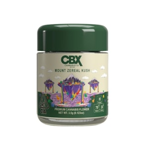 CBX - MOUNT ZEREAL KUSH 3.5G - CANNABIOTIX