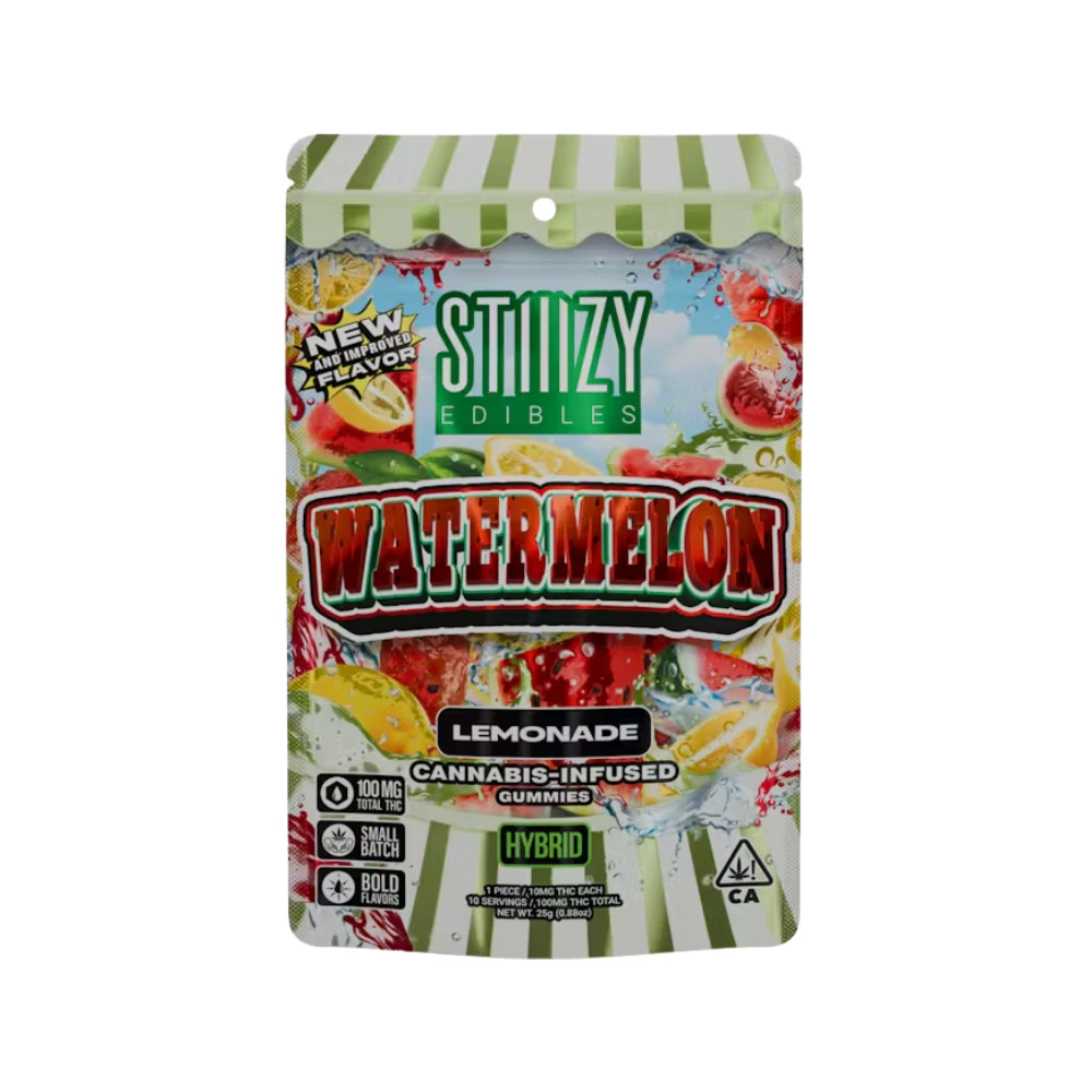 STIIIZY - WATERMELON - LEMONADE GUMMIES 100MG - STIIIZY Main Image