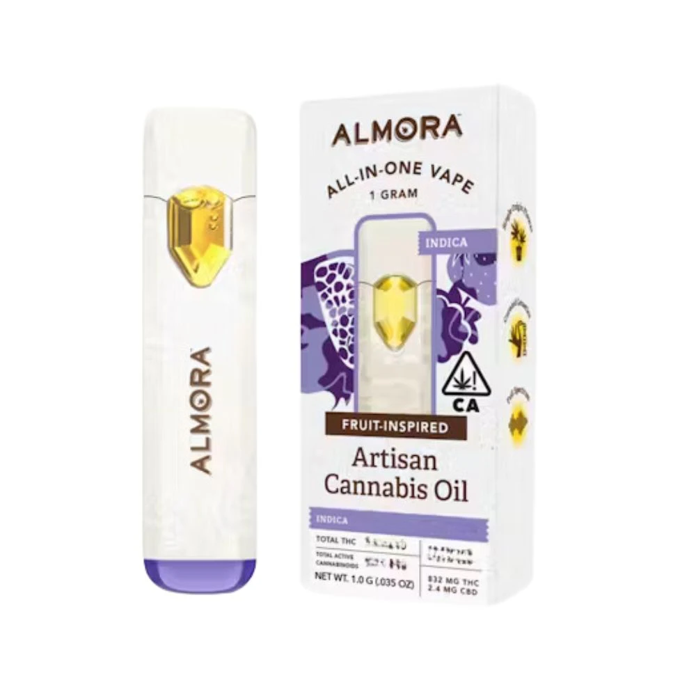 ALMORA FARMS - POMEGRANATE KUSH FRUIT ALL IN ONE DISPOSABLE 1G - ALMORA FARM Main Image