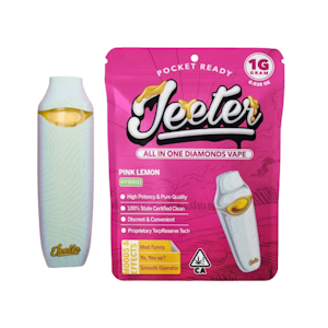 Jeeter - PINK LEMON ALL-IN-ONE DIAMOND DISPOSABLE 1G - JEETER