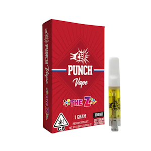 PUNCH EDIBLES & EXTRACTS - THE Z - DISTILLATE CART 1G - PUNCH EXTRACTS