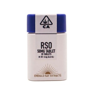 EMERALD BAY EXTRACTS - PLATINUM OG 50MG TABLETS 1000MG - EMERALD BAY EXTRACTS