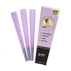 BLAZY SUSAN - PURPLE KING PAPER CONES (3PK) - BLAZY SUSAN