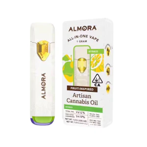 ALMORA FARMS - LEMON MAUI FRUIT ALL IN ONE DISPOSABLE 1G - ALMORA FARM