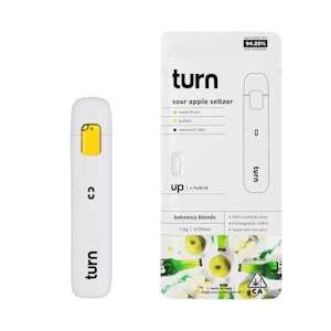 TURN - AIO - SOUR APPLE SELTZER 1G - TURN