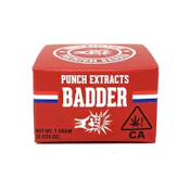 BHO BADDER - BLACK CHERRY GELATO 1G - PUNCH EDIBLES & EXTRACTS