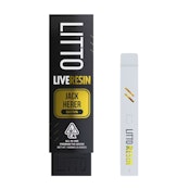 JACK HERER LIVE RESIN DISPOSABLE 1G - LITTO