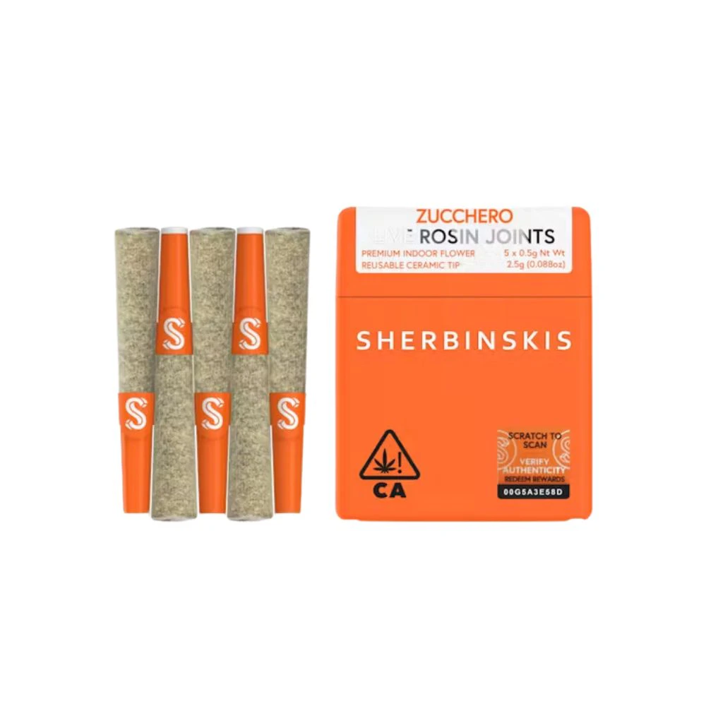 Sherbinskis - 5 PACK ROSIN - ZUCCHERO .5G - SHERBINSKI Main Image