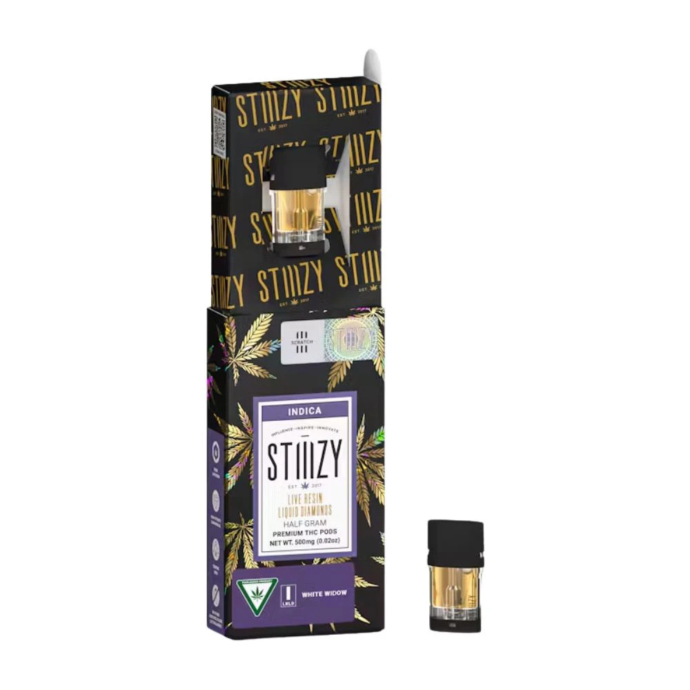 STIIIZY - WHITE WIDOW LIVE RESIN LIQUID DIAMONDS POD 0.5g - STIIIZY Main Image