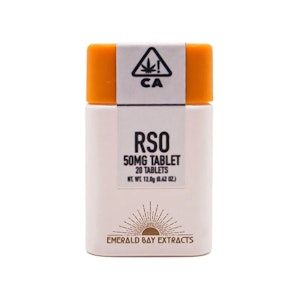 Emerald Bay Extracts - 50MG SATIVA TABLETS - STRAWBERRY COUGH 1000MG - EMERALD BAY EXTRACTS