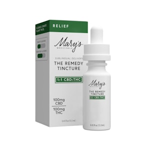 MARY'S MEDICINALS - RELIEF - 1:1 TINCTURE - MARY'S MEDICINALS
