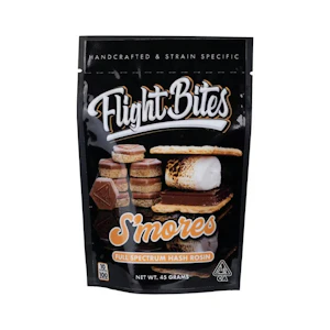 Flight Bites - S'MORES LIVE HASH ROSIN GUMMIES 100MG - FLIGHT BITES