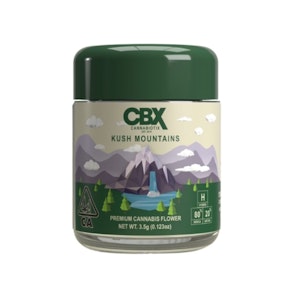 CBX - KUSH MOUNTAINS 3.5G - CANNABIOTIX