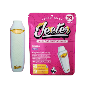 JEETER - BUBBA G ALL-IN-ONE DIAMOND DISPOSABLE 1G - JEETER