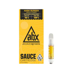 ABSOLUTE EXTRACTS - HASH BURGER SAUCE CART 1G - ABSOLUTE EXTRACTS