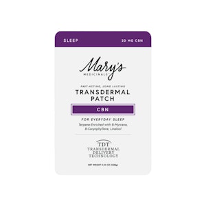 MARY'S MEDICINALS - PATCH - SLEEP CBN - MARY'S MEDICINALS