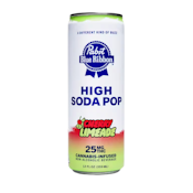 CHERRY LIMEADE SELTZER 25MG - PABST BLUE RIBBON