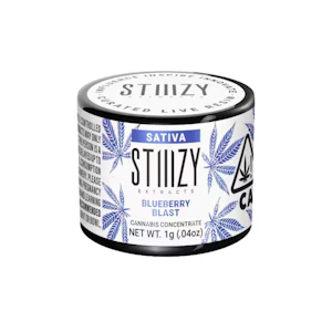 STIIIZY - BLUEBERRY BLAST LIVE RESIN SAUCE 1G - STIIIZY