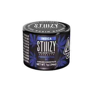 STIIIZY - PRESIDENTIAL OG LIVE ROSIN BADDER 1G - STIIIZY