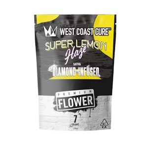 WEST COAST CURE - DIAMOND INFUSED - SUPER LEMON HAZE 7G - WEST COAST CURE