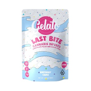 GELATO - BIRTHDAY CAKE LAST BITE MINI CONES 100MG - GELATO