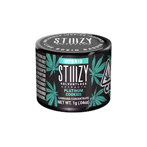STIIIZY - PLATINUM COOKIES LIVE ROSIN BADDER 1G - STIIIZY