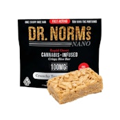 NANO - CINNAMON TOAST RICE KRISPY BAR 100MG - DR. NORMS