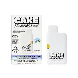 CAKE SHE HITS DIFFERENT - RAINBOW BELTS DISPOSABLE 1.25G - CAKE