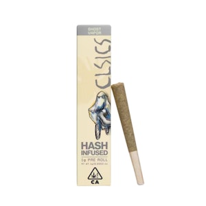 CLSICS - CLSICS Hash Infused Preroll 1g Ghost Vapor