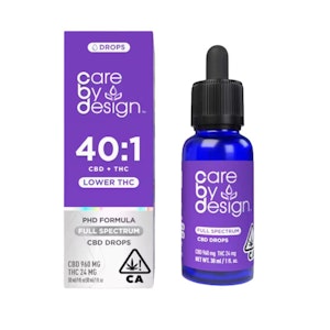 CARE BY DESIGN - 40:1 FULL SPECTRUM DROPS 30ML - CARE BY DESIGN