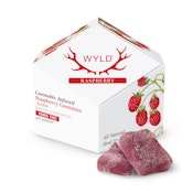 SATIVA RASPBERRY 100MG - WYLD