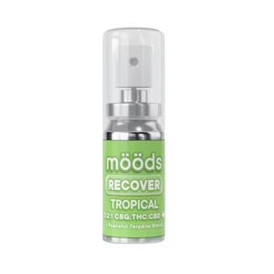MOODS - RECOVERY CBG CBD TROPICAL SPRAY TINCTURE 500MG - MOODS