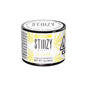 STIIIZY - BANANA MAC LIVE RESIN SAUCE 1G - STIIIZY