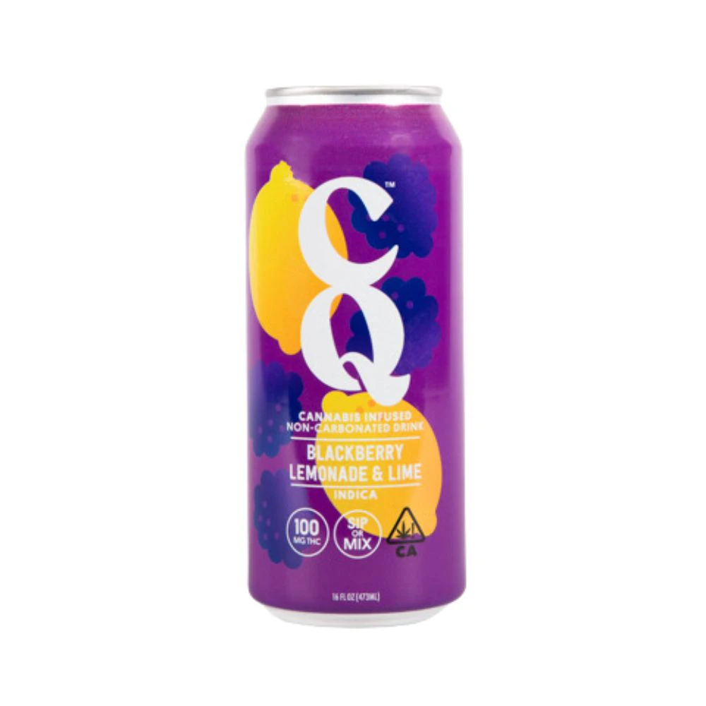 CANNABIS QUENCHER - BLACKBERRY LEMONADE & LIME CAN 100MG - CANNABIS QUENCHER Main Image