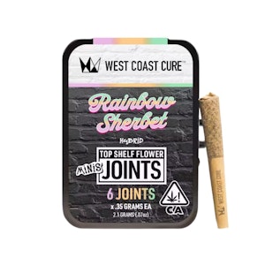 WEST COAST CURE - RAINBOW SHERBERT .35G (6PK) - WEST COAST CURE