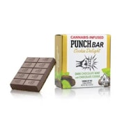 COOKIE DELIGHTS - MINT DARK CHOCOLATE W/ CHOCOLATE COOKIE 100MG - PUNCH EDIBLES & EXTRACTS