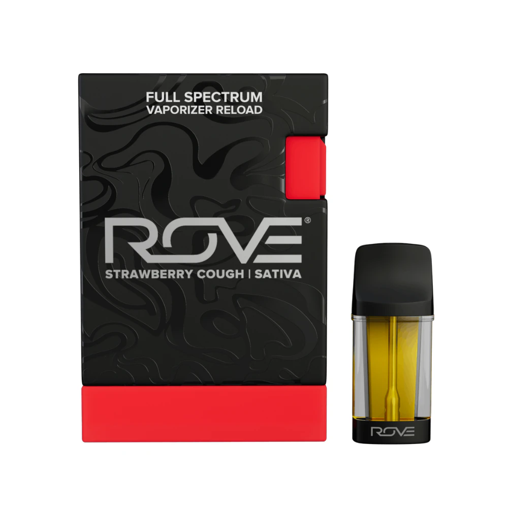 ROVE - VAPE RELOAD - STRAWBERRY COUGH LIVE RESIN DIAMONDS 1G - ROVE Main Image