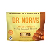 SALTED CARAMEL BLONDIE BAR 100MG - DR. NORM'S